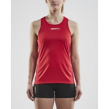 Craft Sport Tank Racerback Singlet Rush bez rękawów czerwony damski